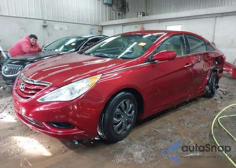 2012 Hyundai Sonata Gls from USA, damaged, VIN 5NPEB4AC6CH338963